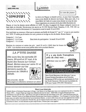   LE BASTION DE NANAIMO, 2000   , page 8