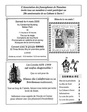   LE BASTION DE NANAIMO, 2000   , page 1