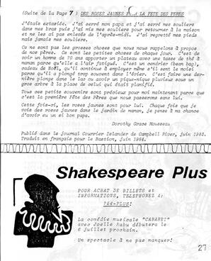   LE BASTION DE NANAIMO, 1984   , page 27