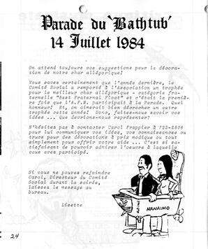   LE BASTION DE NANAIMO, 1984   , page 24