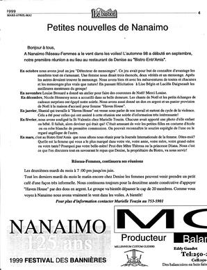   LE BASTION DE NANAIMO, 1999   , page 4