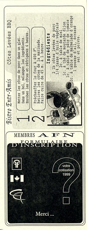   LE BASTION DE NANAIMO, 1999   , page 12