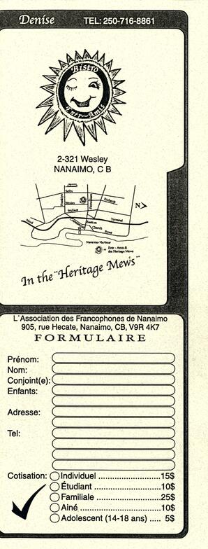   LE BASTION DE NANAIMO, 1999   , page 11