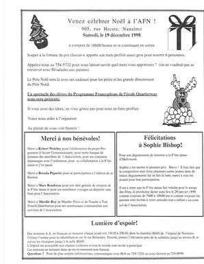   LE BASTION DE NANAIMO, 1998   , page 3