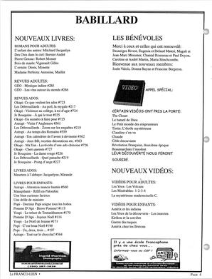   LE FRANCO-LIEN, 2003   , page 6