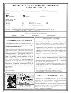   LE BASTION DE NANAIMO, 1998   , page 4