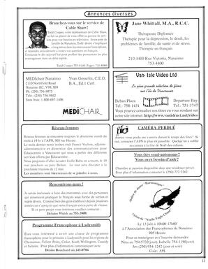   LE BASTION DE NANAIMO, 1998   , page 11