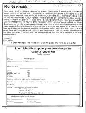   LE BASTION DE NANAIMO, 1998   , page 2