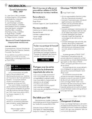   LE BASTION DE NANAIMO, 1997   , page 2