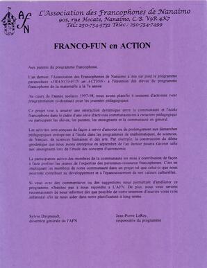   LE BASTION DE NANAIMO, 1997   , page 5