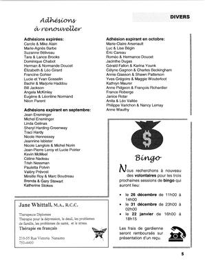   LE BASTION DE NANAIMO, 1997   , page 4
