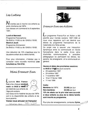   LE BASTION DE NANAIMO, 1997   , page 2