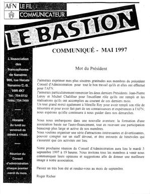   LE BASTION DE NANAIMO, 1997   , page 1