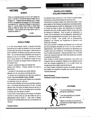   LE BASTION DE NANAIMO, 1997   , page 5