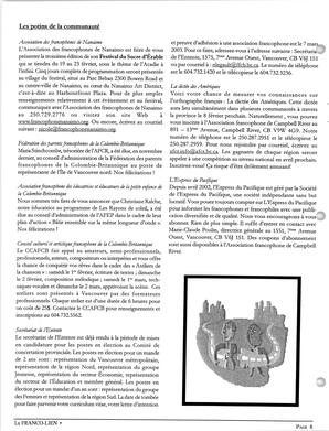   LE FRANCO-LIEN, 2003   , page 10