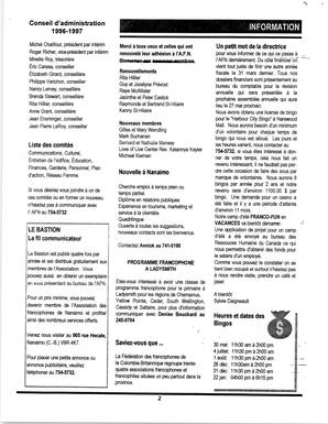  LE BASTION DE NANAIMO, 1997   , page 2