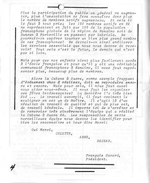   LE BASTION DE NANAIMO, 1984   , page 4