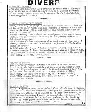   LE BASTION DE NANAIMO, 1984   , page 29