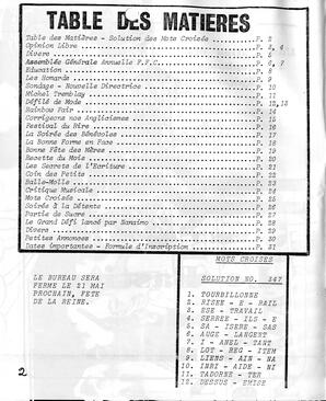   LE BASTION DE NANAIMO, 1984   , page 2