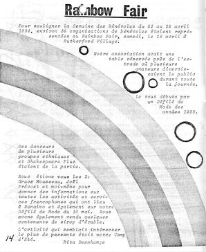   LE BASTION DE NANAIMO, 1984   , page 14