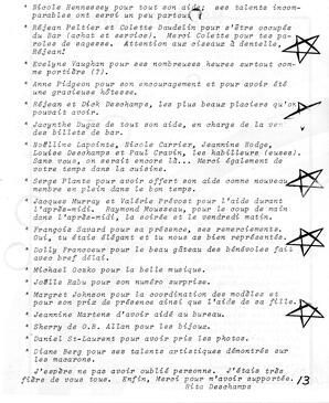   LE BASTION DE NANAIMO, 1984   , page 13