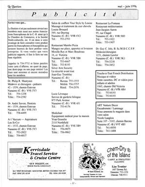   LE BASTION DE NANAIMO, 1996   , page 12