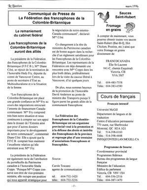   LE BASTION DE NANAIMO, 1996   , page 3