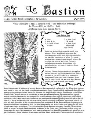  LE BASTION DE NANAIMO, 1996   , page 1