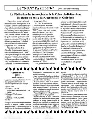   LE BASTION DE NANAIMO, 1996   , page 4