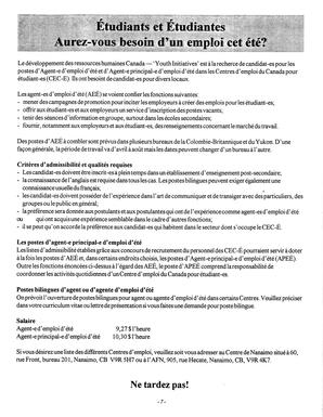   LE BASTION DE NANAIMO, 1995   , page 9
