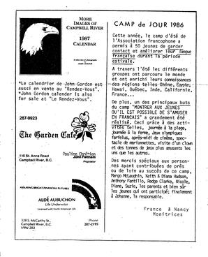   LE FRANCO-LIEN, 1986   , page 6