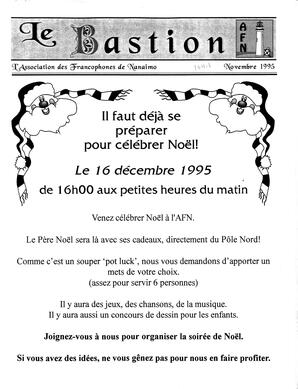   LE BASTION DE NANAIMO, 1995   , page 1