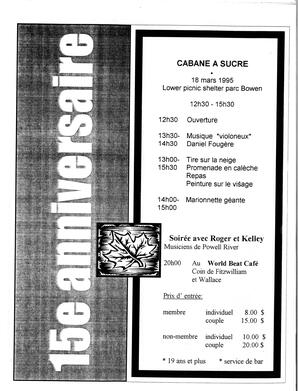   LE BASTION DE NANAIMO, 1995   , page 3