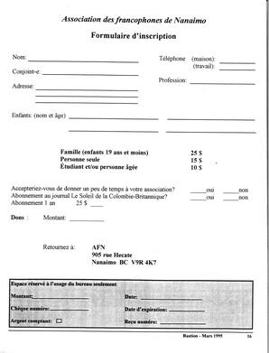   LE BASTION DE NANAIMO, 1995   , page 16