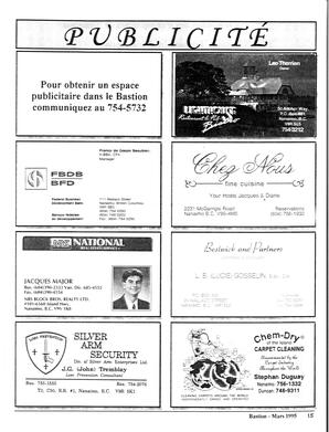   LE BASTION DE NANAIMO, 1995   , page 15