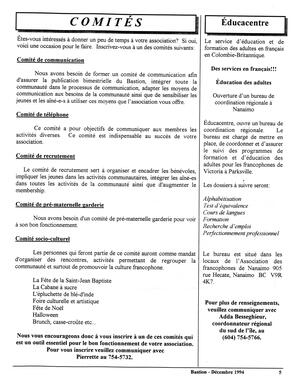   LE BASTION DE NANAIMO, 1994   , page 5