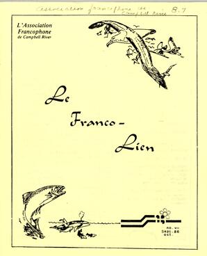   LE FRANCO-LIEN, 1986   , page 1
