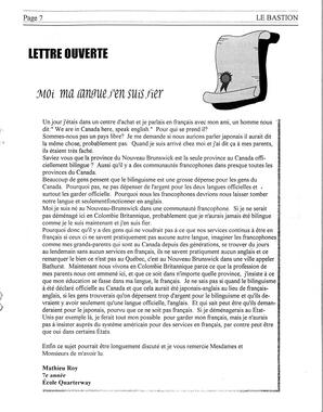   LE BASTION DE NANAIMO, 1994   , page 7