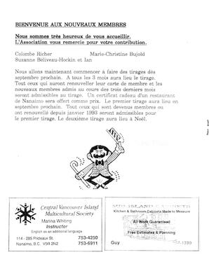   LE BASTION DE NANAIMO, 1993   , page 6