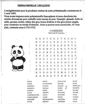   LE BASTION DE NANAIMO, 1993   , page 13