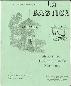   LE BASTION DE NANAIMO, 1992-93   , page 1