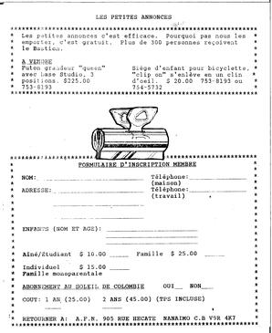   LE BASTION DE NANAIMO, 1992   , page 8