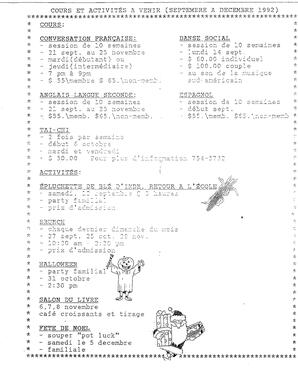   LE BASTION DE NANAIMO, 1992   , page 5
