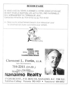   LE BASTION DE NANAIMO, 1992   , page 9