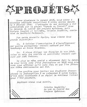   LE BASTION DE NANAIMO, 1984   , page 9