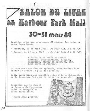  LE BASTION DE NANAIMO, 1984   , page 10