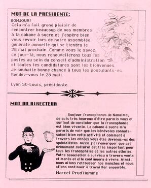   LE BASTION DE NANAIMO, 1991   , page 2