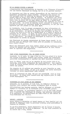   LE BASTION DE NANAIMO, 1986   , page 2