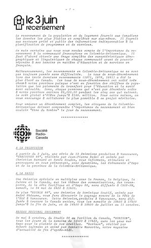   LE BASTION DE NANAIMO, 1986   , page 7