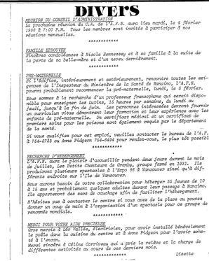   LE BASTION DE NANAIMO, 1986   , page 5